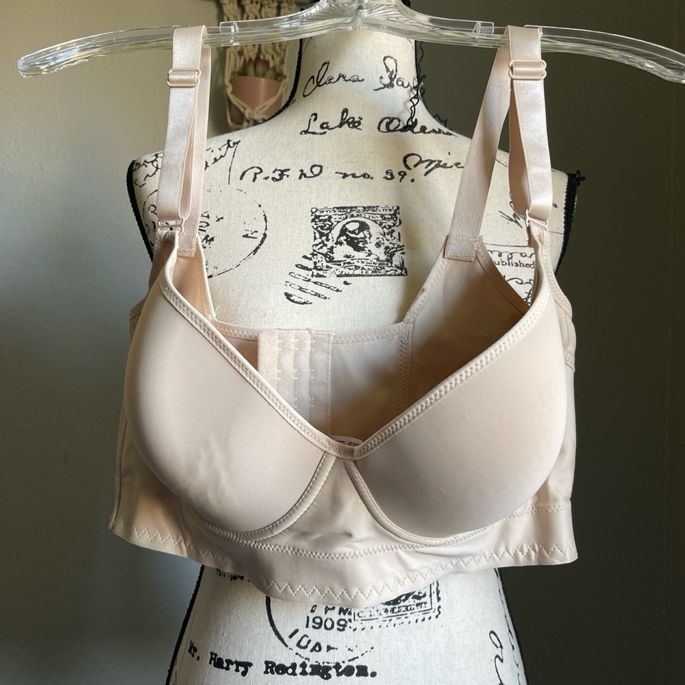 Elegant Beige Women's Push Up Bra